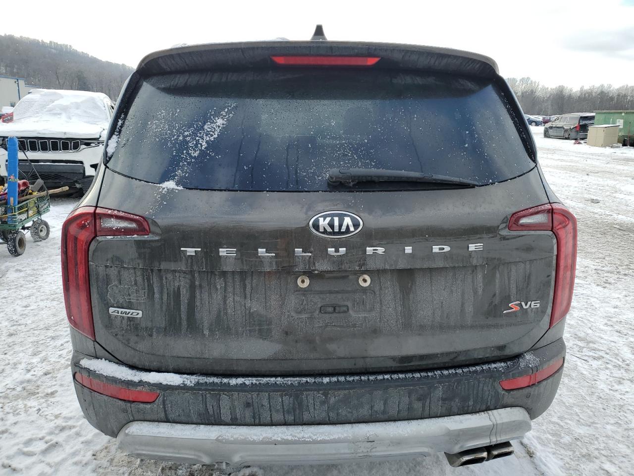 2020 KIA Telluride VIN 5XYP6DHC5LG056629 Copart auction photo, front end damage thumbnail 6