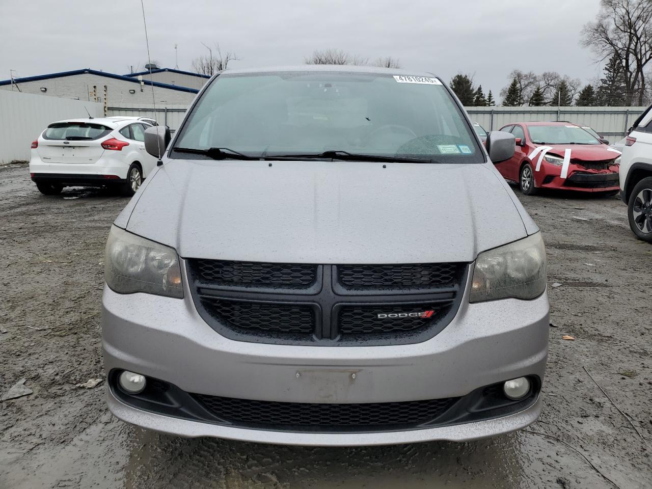 2014 Dodge Caravan VIN 2C4RDGCG7ER239152 Copart auction photo, side / rear end damage thumbnail 5
