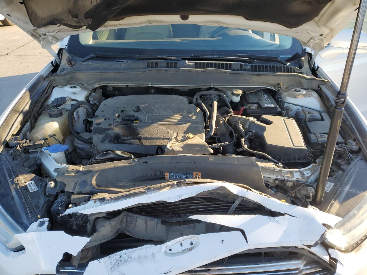 2014 Ford Fusion VIN 3FA6P0HD5ER178061 Copart auction photo, front end damage thumbnail 12