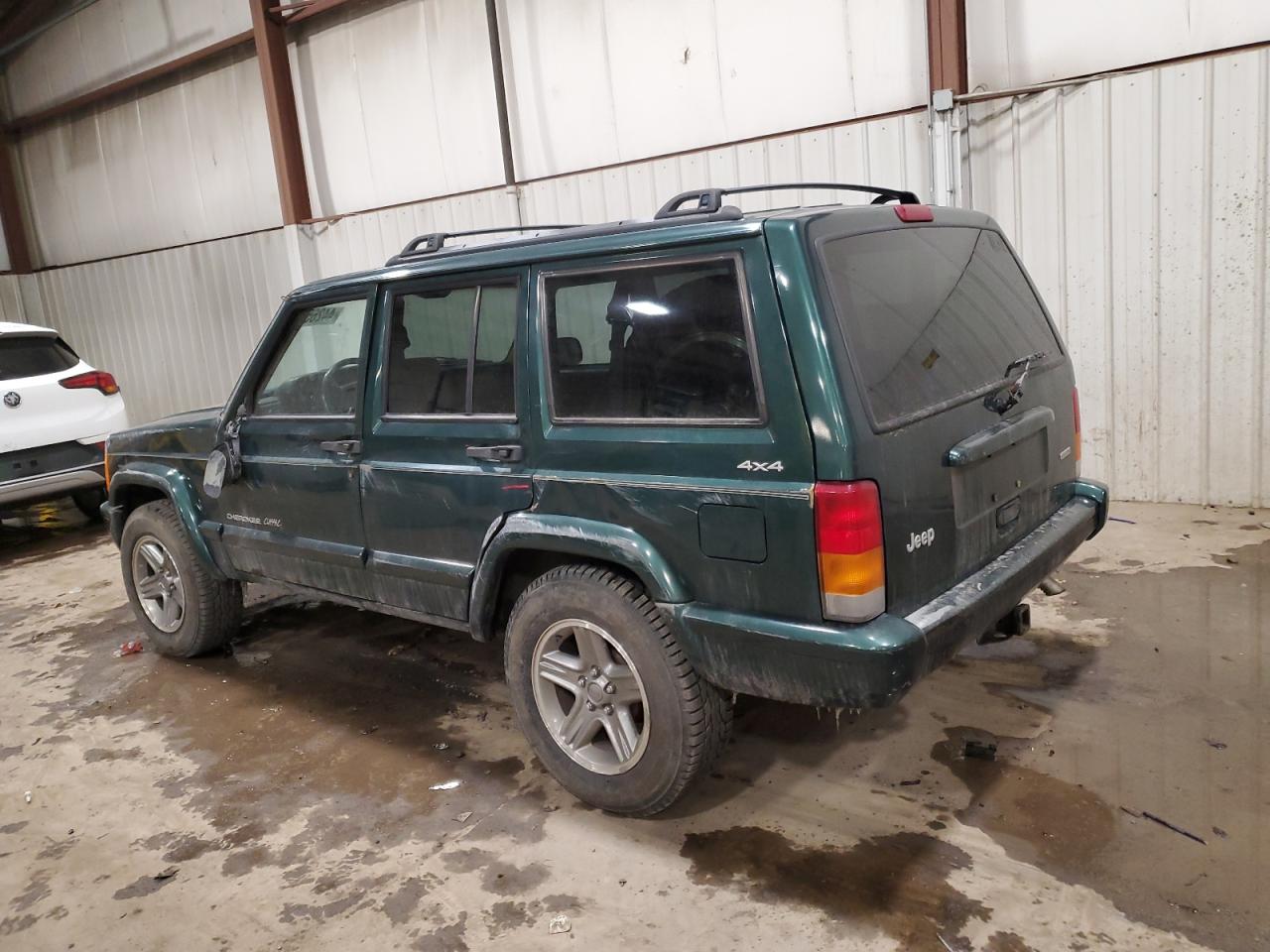 2000 Jeep Cherokee VIN 1J4FF58S6YL117422 Copart auction photo, rollover / front end damage thumbnail 2