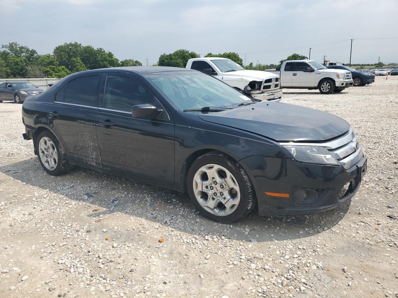 2010 Ford Fusion VIN 3FAHP0HA5AR291744 Copart auction photo, rear end / front end damage thumbnail 4