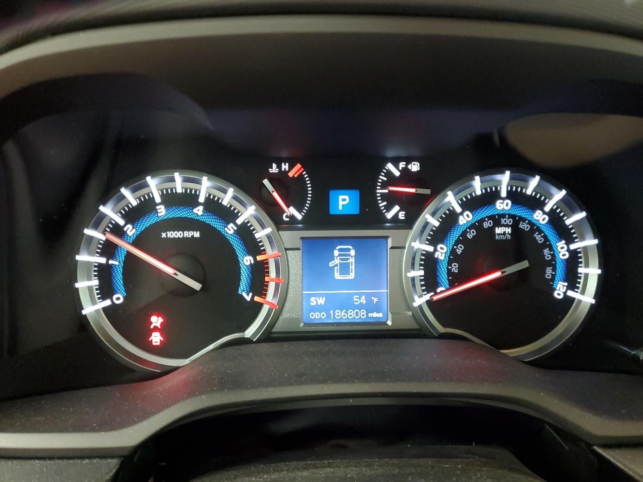 2016 Toyota 4Runner VIN JTEBU5JR7G5338902 Copart auction photo, rear end damage thumbnail 9