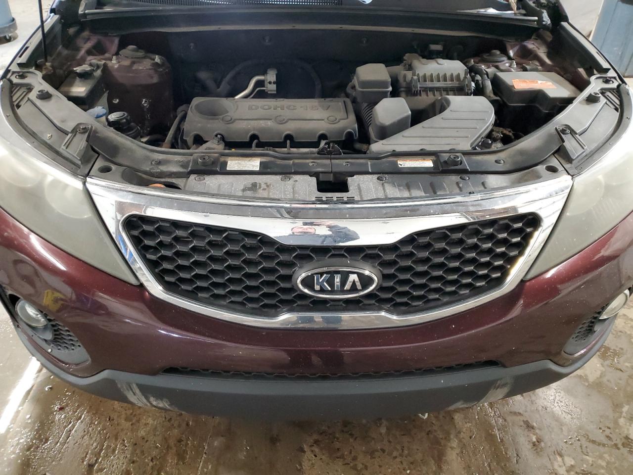 2011 KIA Sorento VIN 5XYKTDA15BG042921 Copart auction photo, side damage thumbnail 12