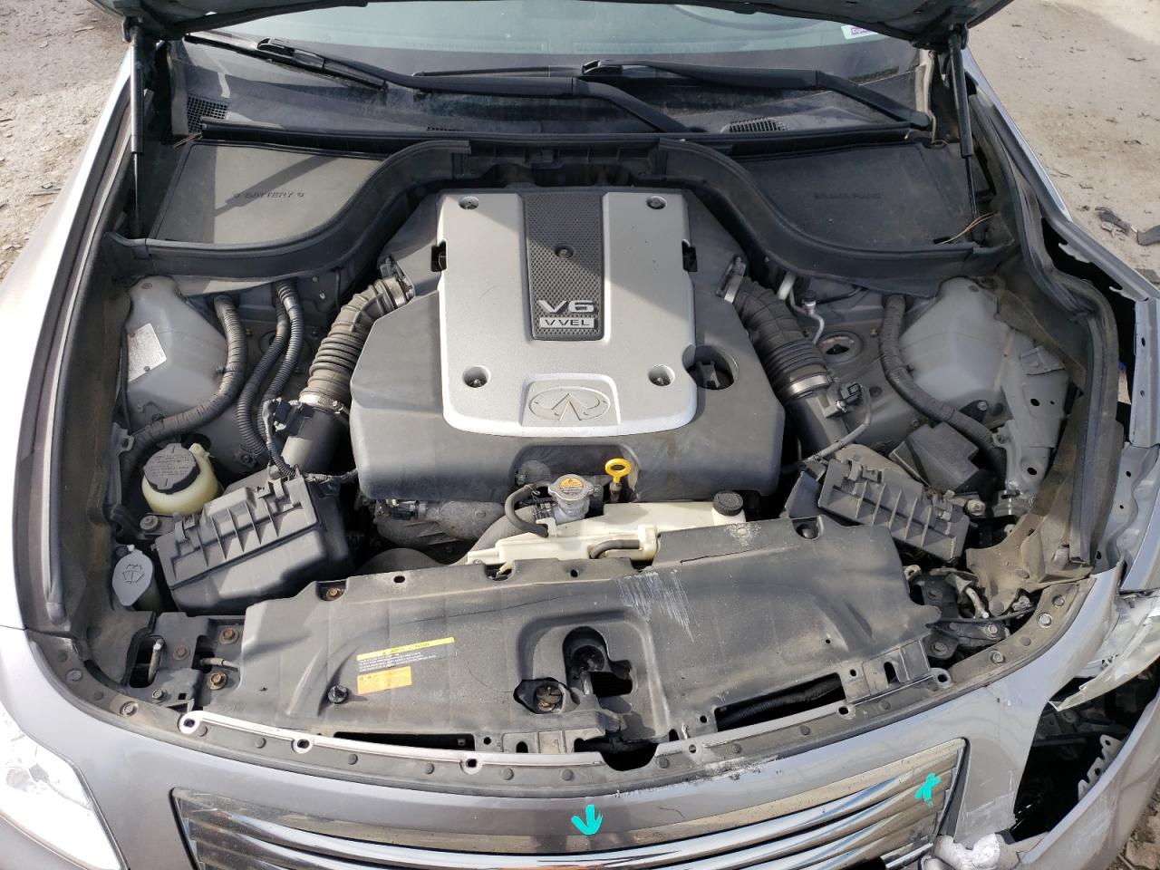 2009 Infiniti G VIN JNKCV61FX9M050123 Copart auction photo, front end / hail damage thumbnail 11