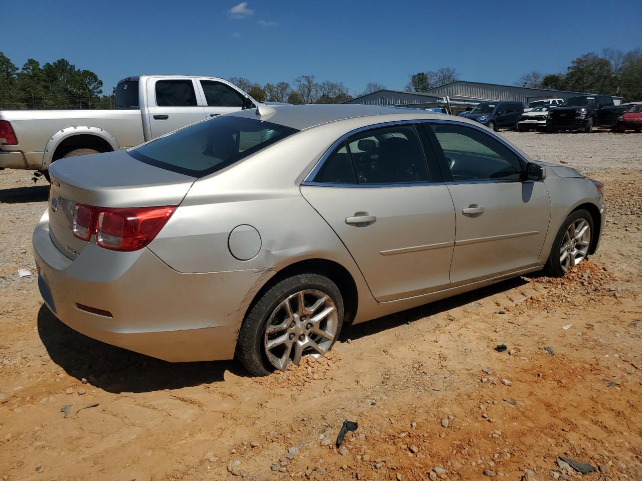 2013 Chevrolet Malibu VIN 1G11C5SA0DF226906 Copart auction photo, front end / undercarriage damage thumbnail 3
