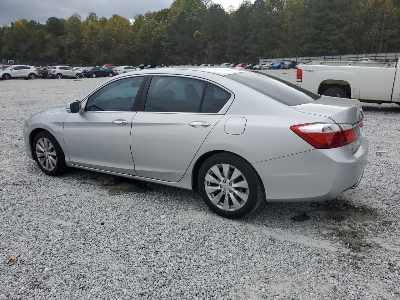 2013 Honda Accord VIN 1HGCR2F83DA048993 Copart auction photo, side / mechanical damage thumbnail 2