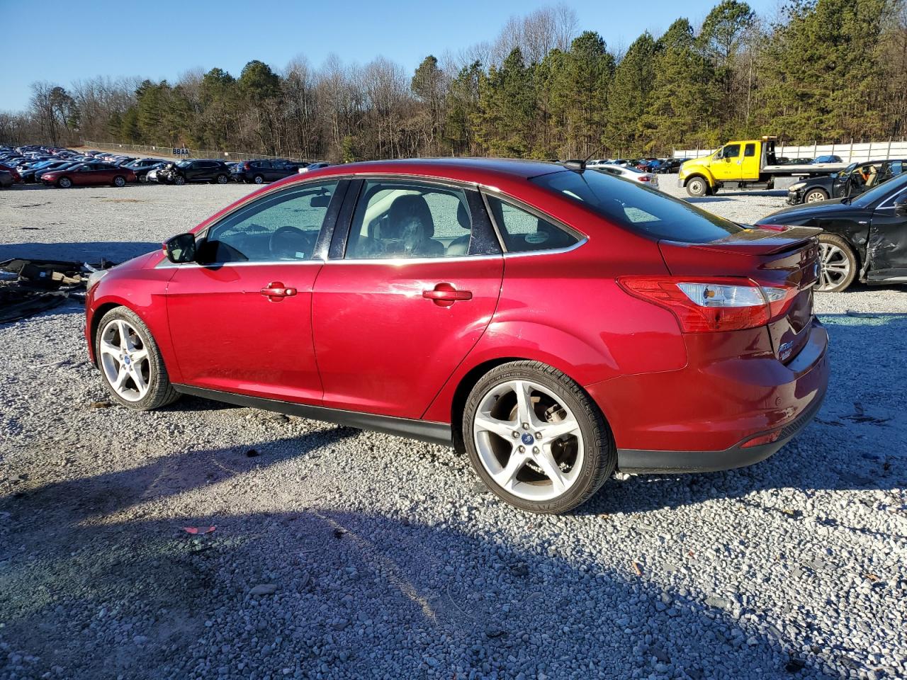 2014 Ford Focus VIN 1FADP3J24EL221689 Copart auction photo, all over / mechanical damage thumbnail 2