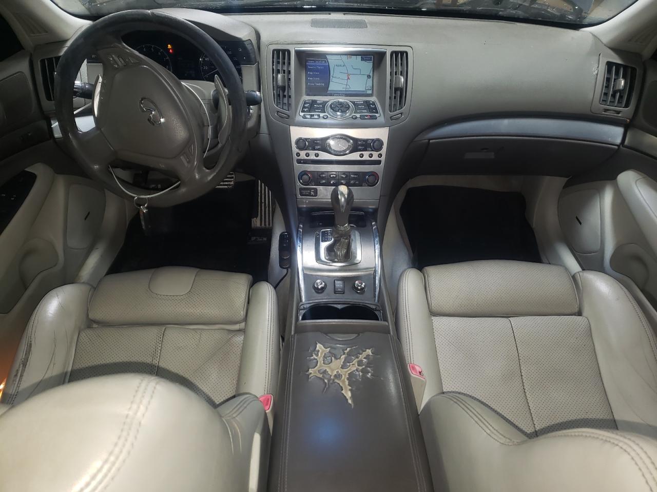 2011 Infiniti G VIN JN1CV6AR4BM356920 Copart auction photo, water/flood / mechanical damage thumbnail 8