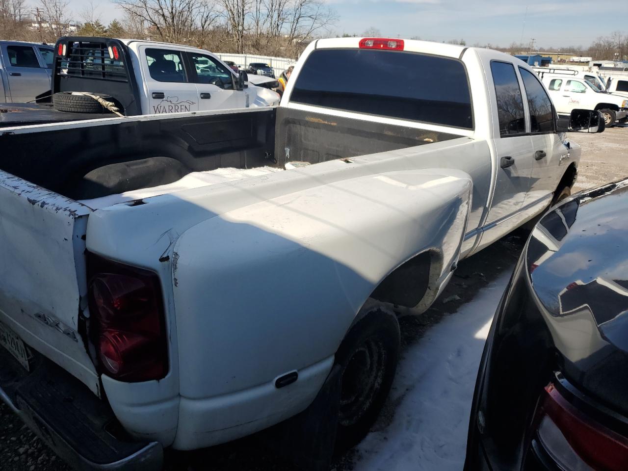 2009 Dodge RAM VIN 3D7MX48LX9G521454 Copart auction photo, front end / frame damage damage thumbnail 4