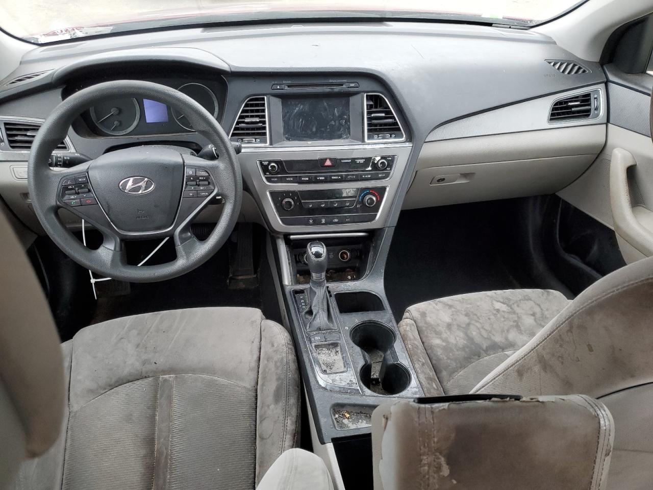 2016 Hyundai Sonata VIN 5NPE24AF9GH423456 Copart auction photo, front end damage thumbnail 8