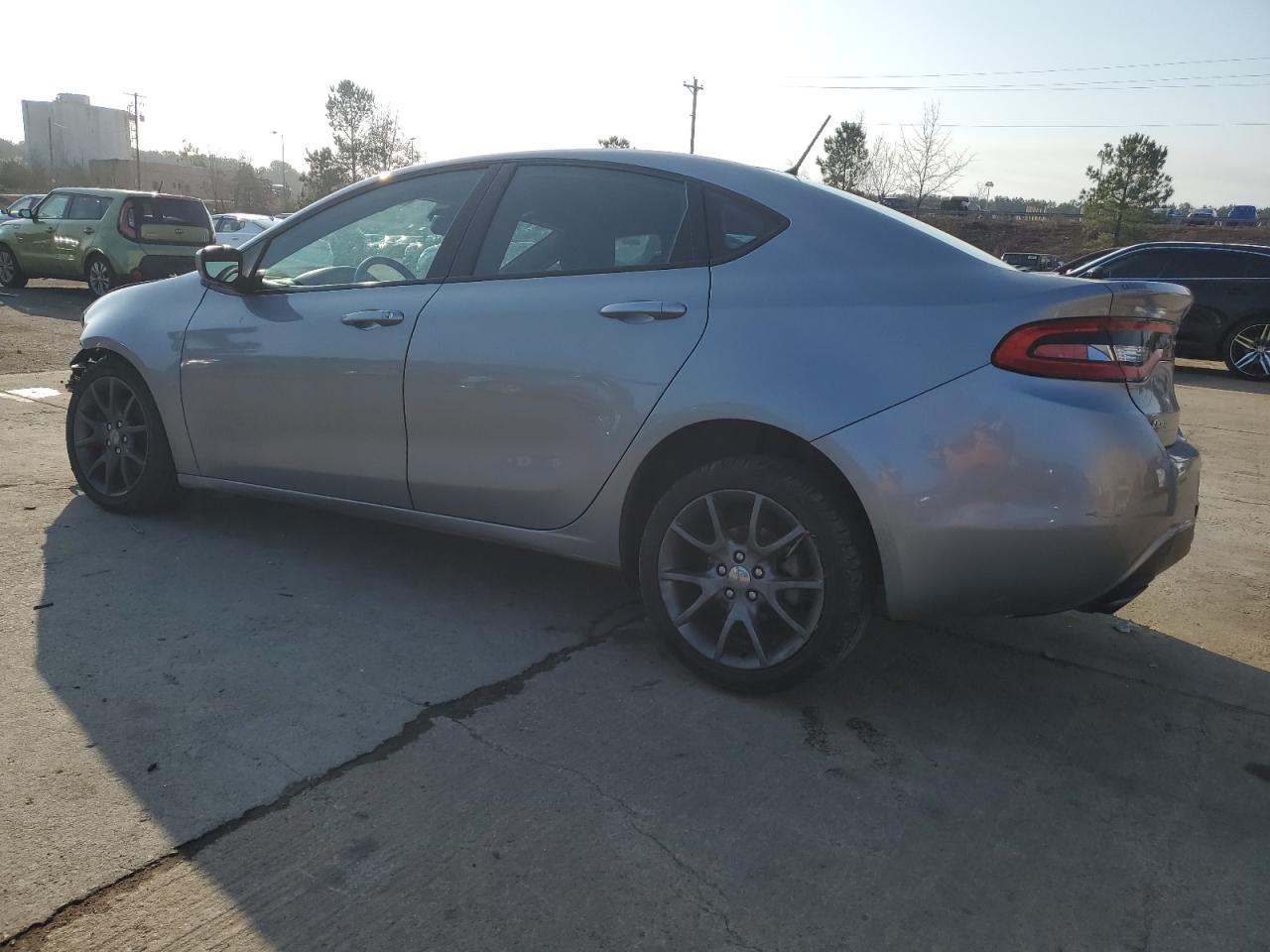 2015 Dodge Dart VIN 1C3CDFBB9FD353068 Copart auction photo, front end / side damage thumbnail 2