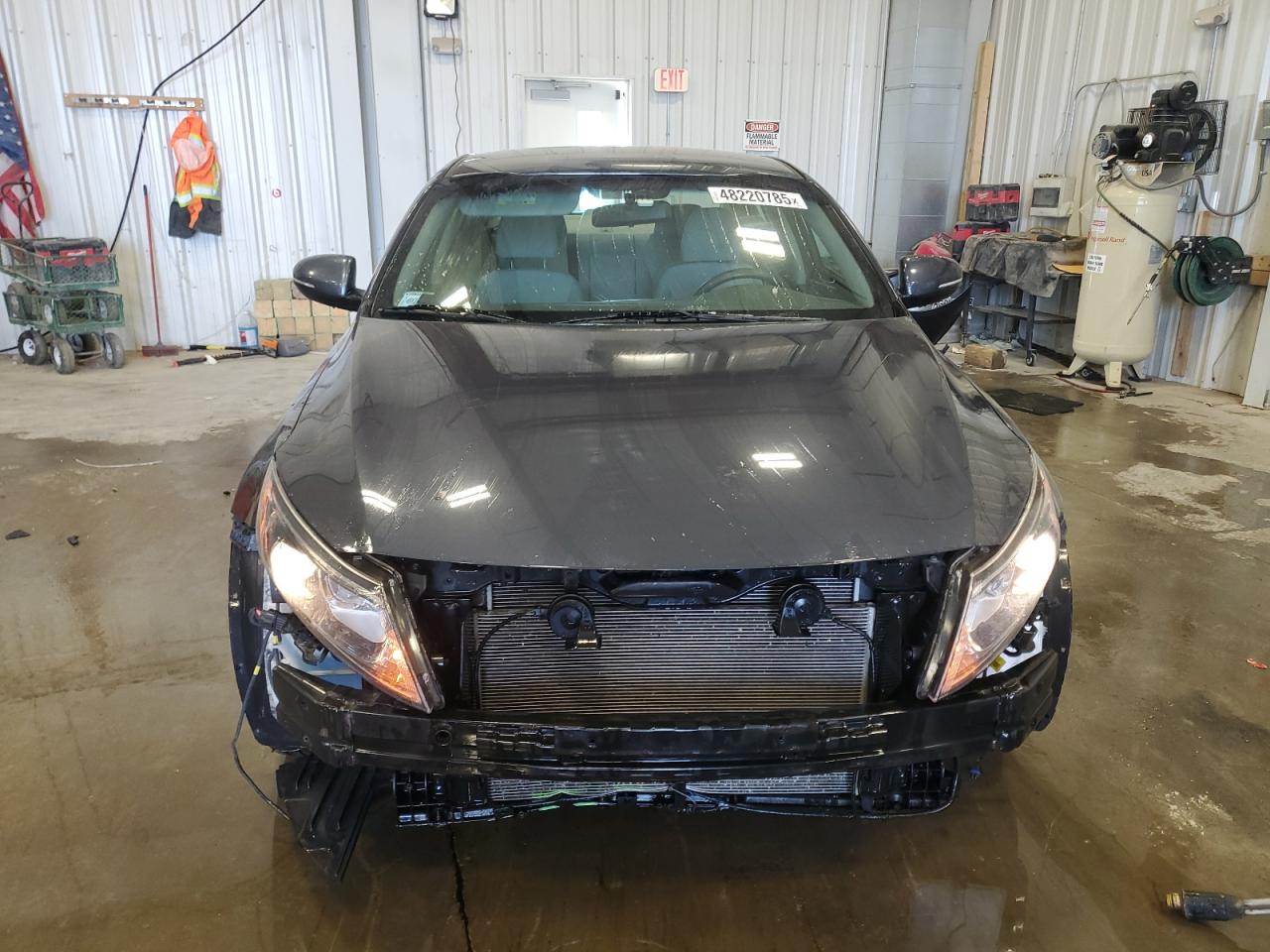 2015 KIA Optima VIN KNAGM4A73F5594002 Copart auction photo, front end damage thumbnail 5
