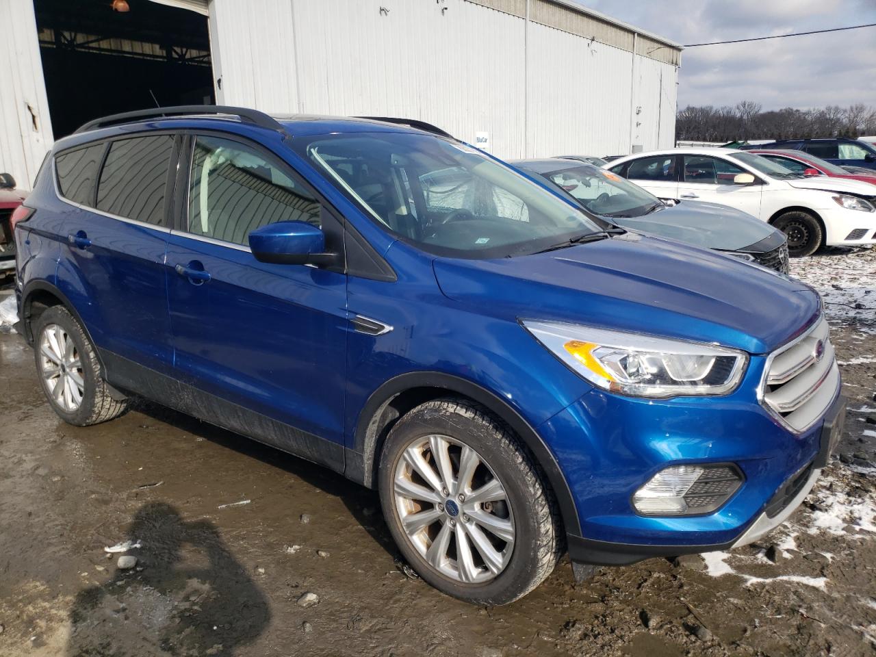 2019 Ford Escape VIN 1FMCU9HD9KUA66552 Copart auction photo, all over damage thumbnail 4