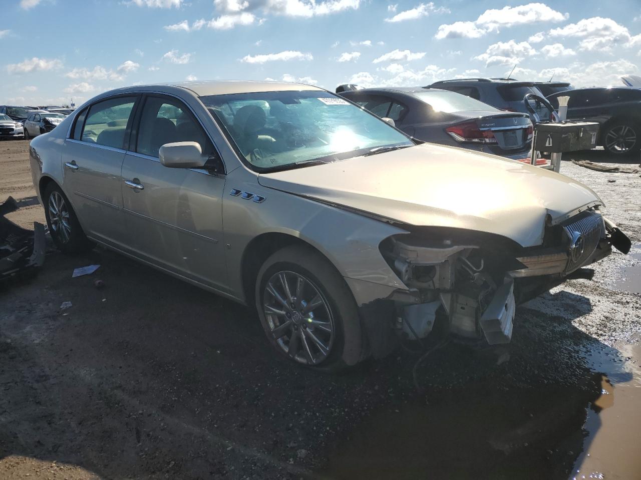 2009 Buick Lucerne VIN 1G4HD57MX9U135940 Copart auction photo, front end damage thumbnail 4