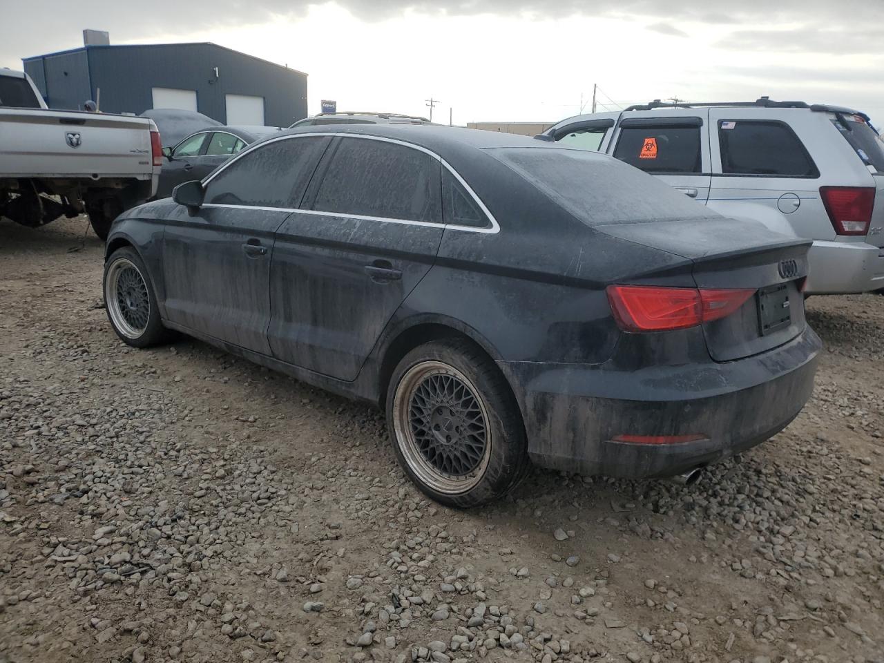 2015 Audi A3 VIN WAUEFGFF4F1035682 Copart auction photo, front end damage thumbnail 2