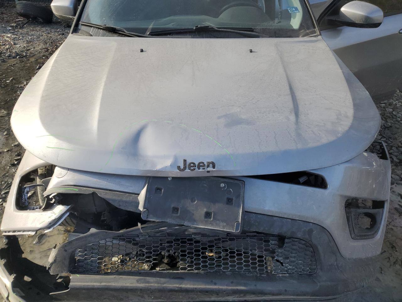 2018 Jeep Compass VIN 3C4NJDBB8JT395266 Copart auction photo, front end damage thumbnail 12