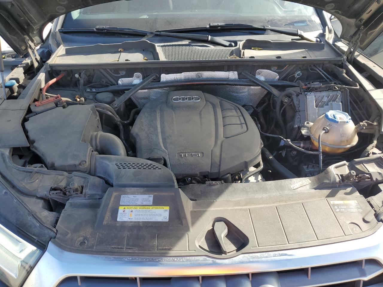 2018 Audi Q5 VIN WA1BNAFY9J2009650 Copart auction photo, side damage thumbnail 14