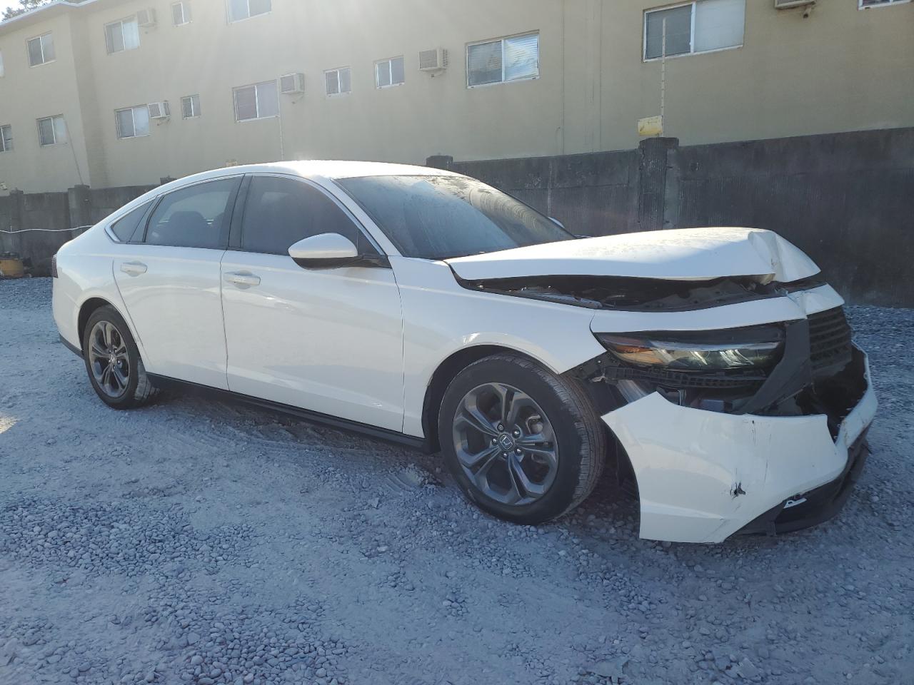 2023 Honda Accord VIN 1HGCY1F38PA009404 Copart auction photo, front end damage thumbnail 4