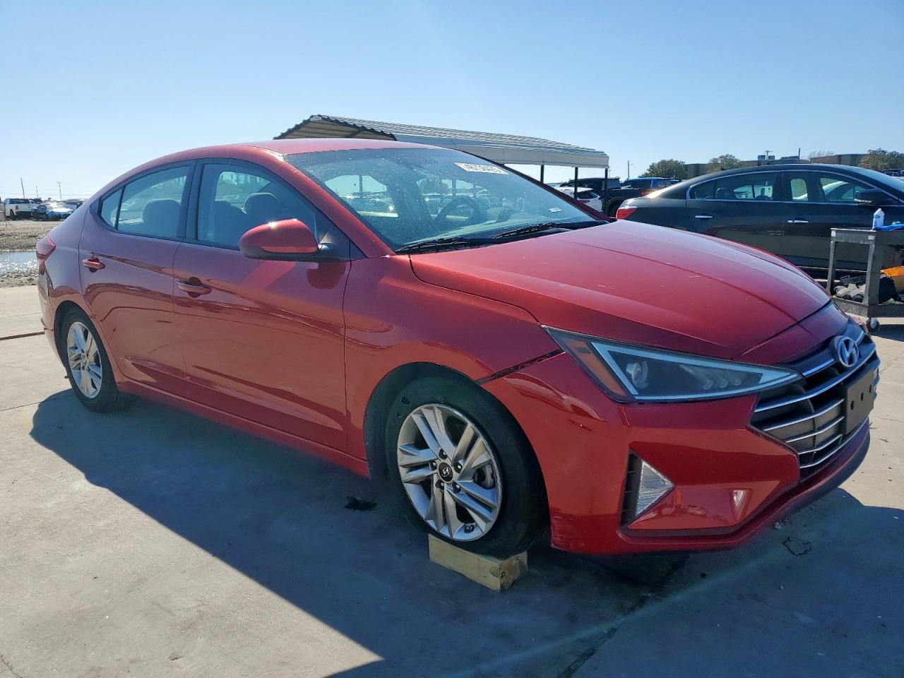 2020 Hyundai Elantra VIN 5NPD84LF4LH512806 Copart auction photo, front end damage thumbnail 4
