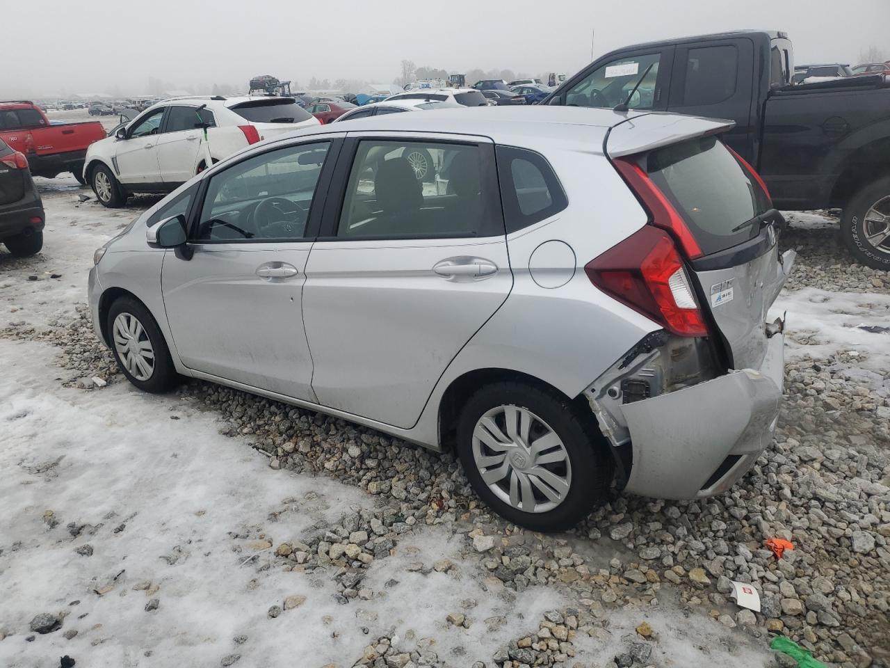 2016 Honda Fit VIN JHMGK5H52GS002481 Copart auction photo, rear end damage thumbnail 2