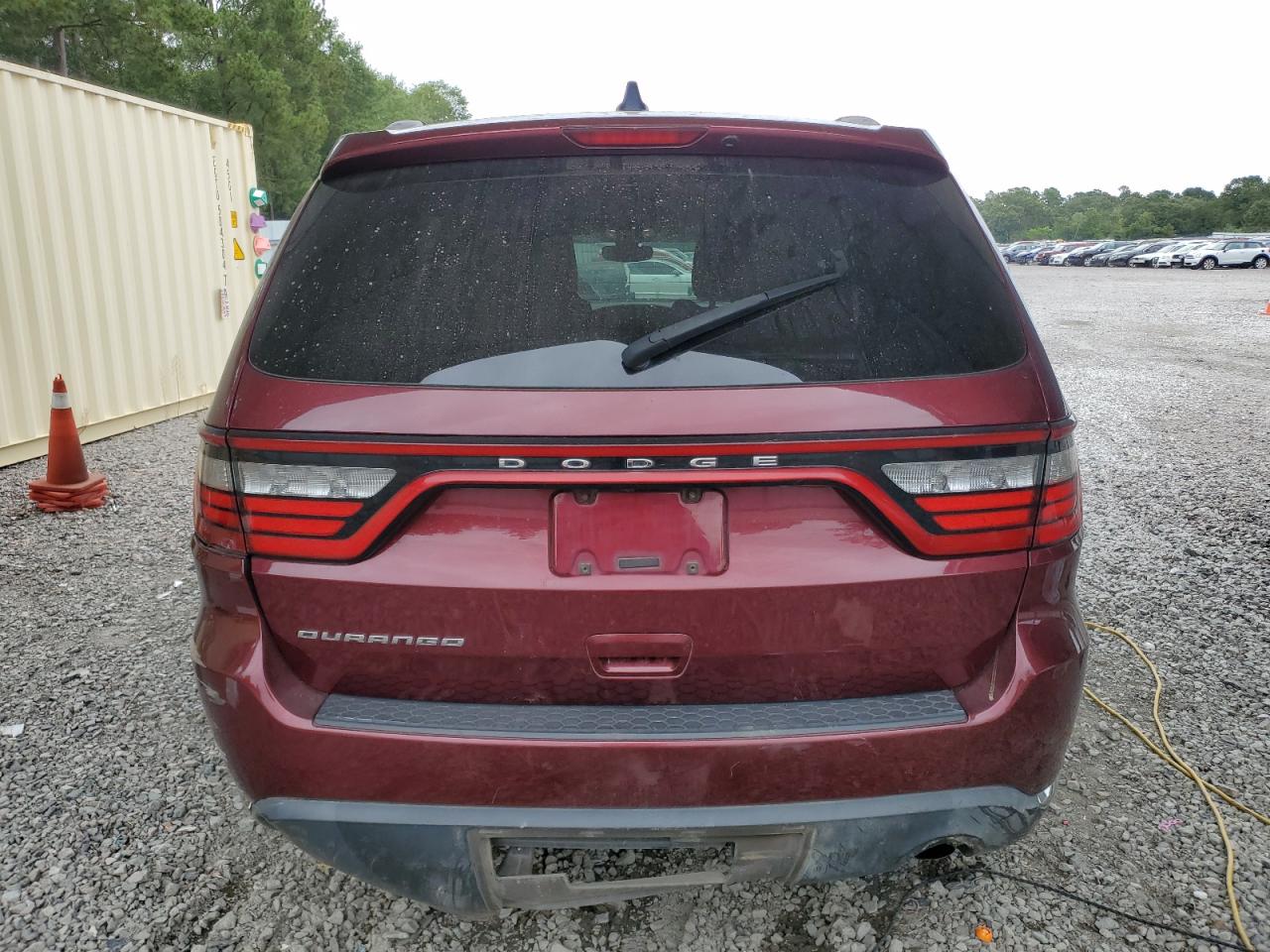 2017 Dodge Durango VIN 1C4RDHAG3HC629235 Copart auction photo, all over damage thumbnail 6