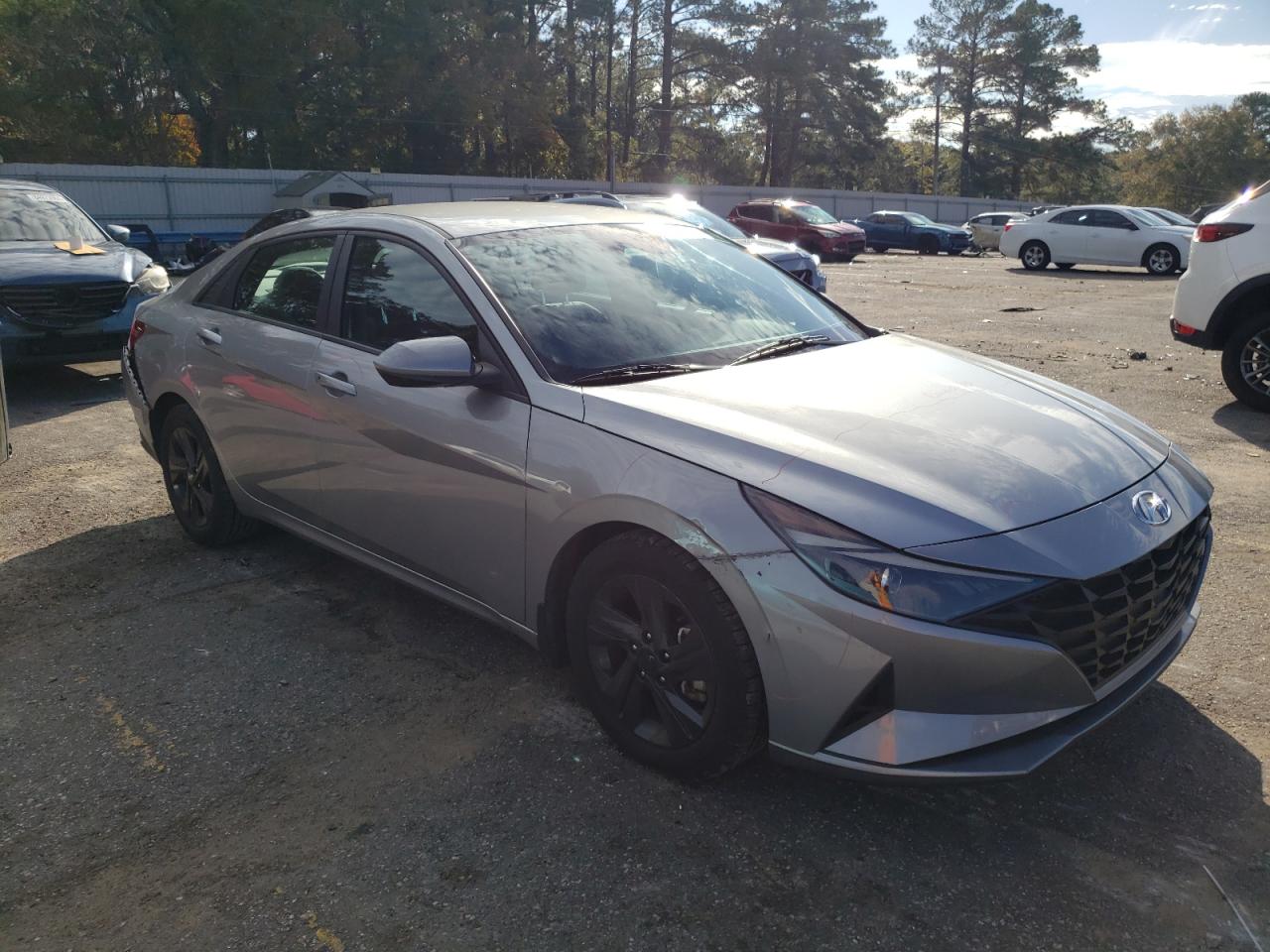 2022 Hyundai Elantra VIN 5NPLM4AG4NH067473 Copart auction photo, rear end / hail damage thumbnail 4
