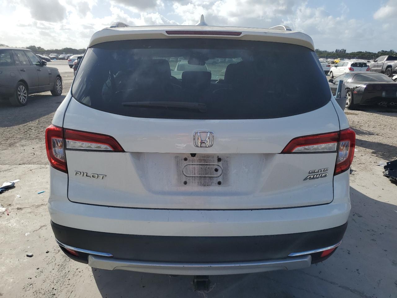 2019 Honda Pilot VIN 5FNYF6H02KB010963 Copart auction photo, front end / side damage thumbnail 6