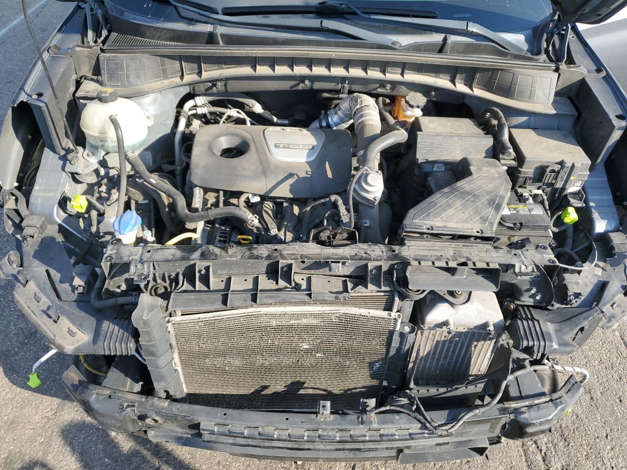 2017 Hyundai Tucson VIN KM8J3CA23HU489183 Copart auction photo, front end damage thumbnail 12