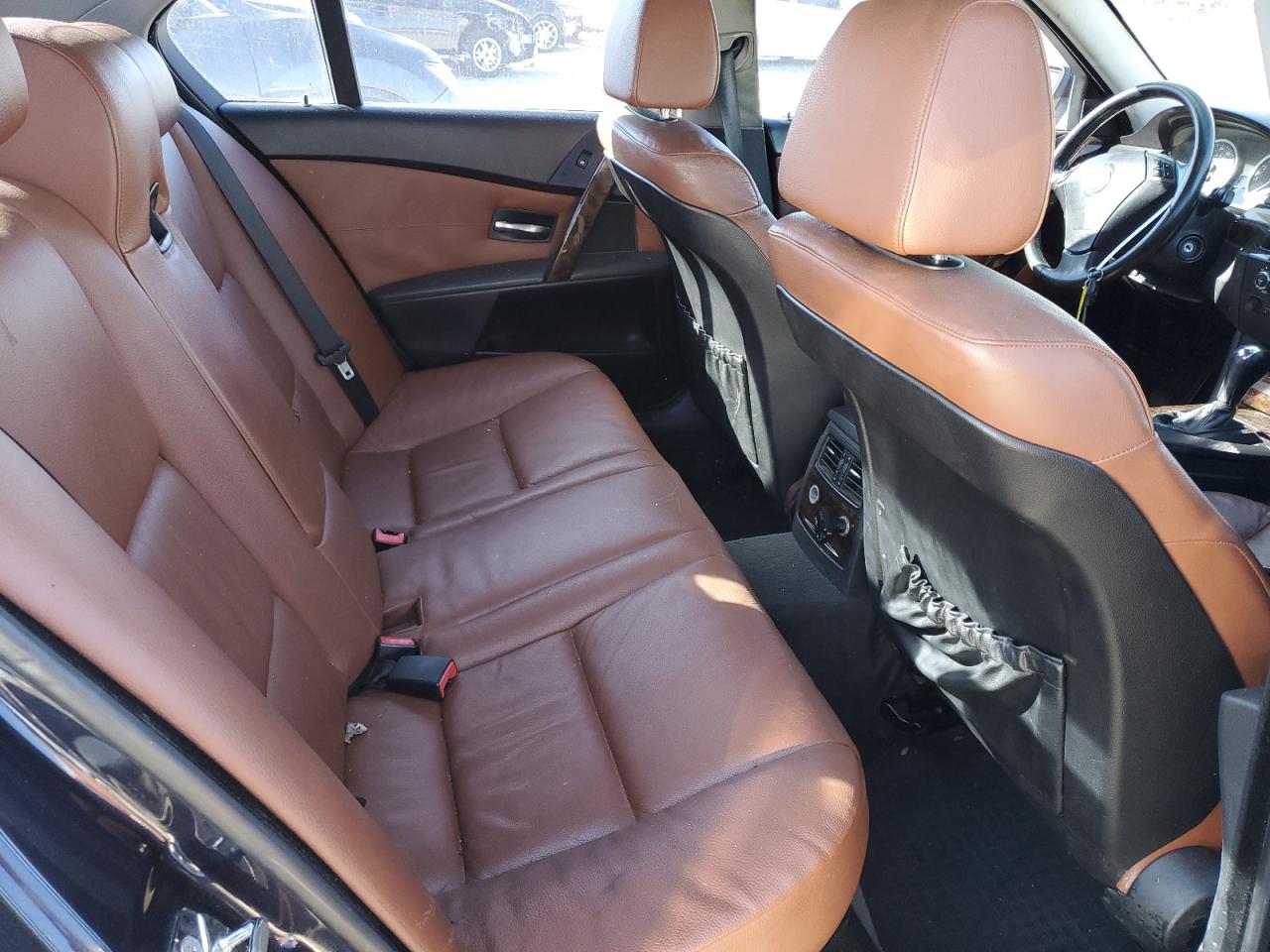 2006 BMW 5er VIN WBANF73586CG67054 Copart auction photo, minor dent/scratches damage thumbnail 11