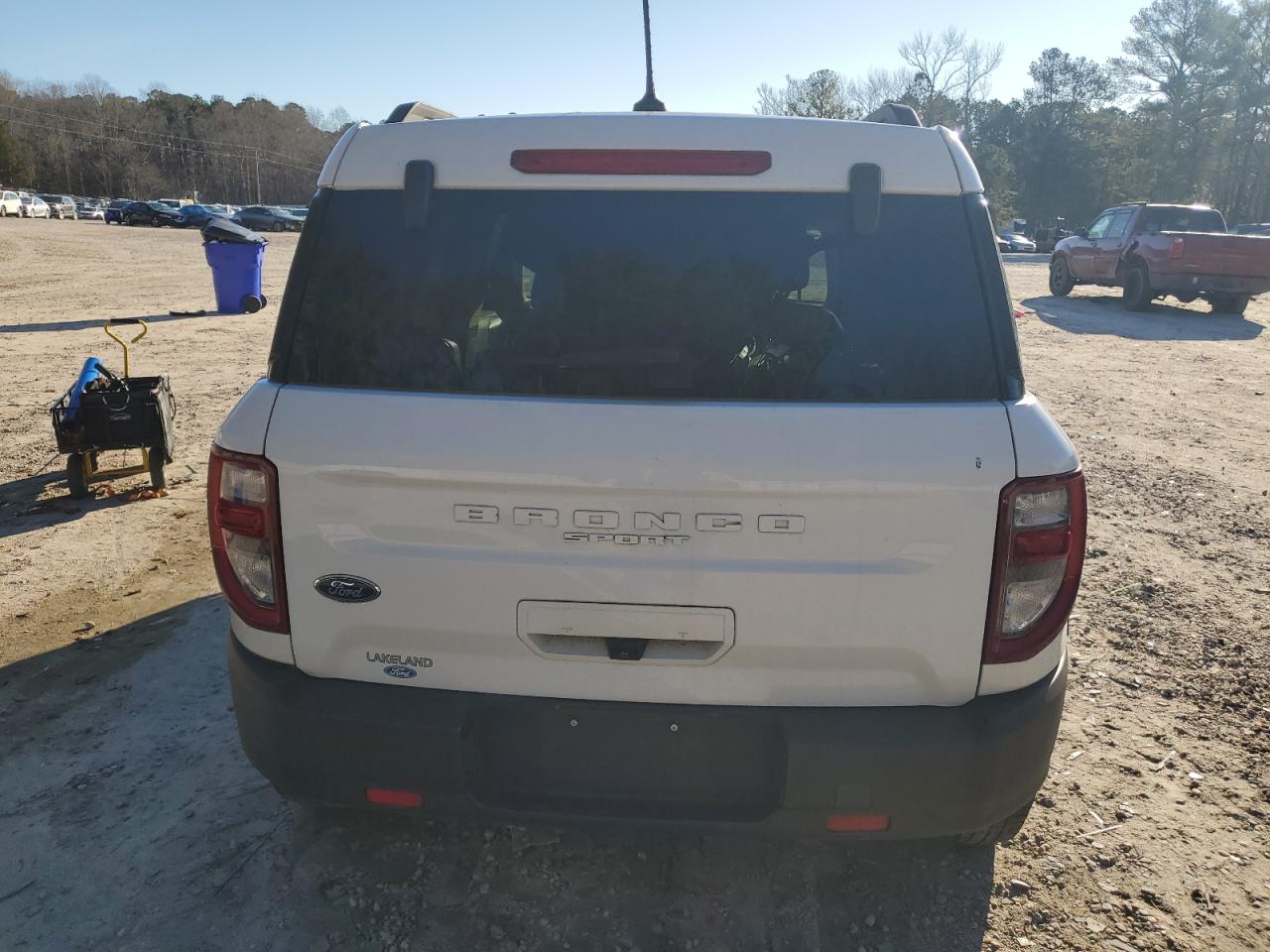 2021 Ford Bronco VIN 3FMCR9B6XMRA64590 Copart auction photo, front end damage thumbnail 6