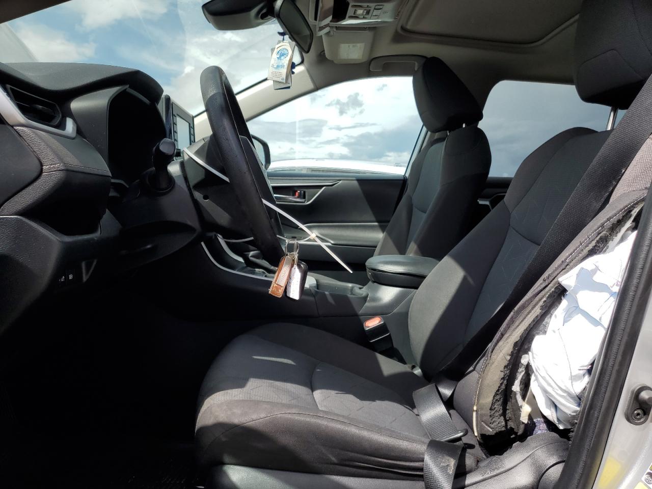 2019 Toyota RAV 4 VIN 2T3W1RFV5KW050177 Copart auction photo, all over damage thumbnail 7
