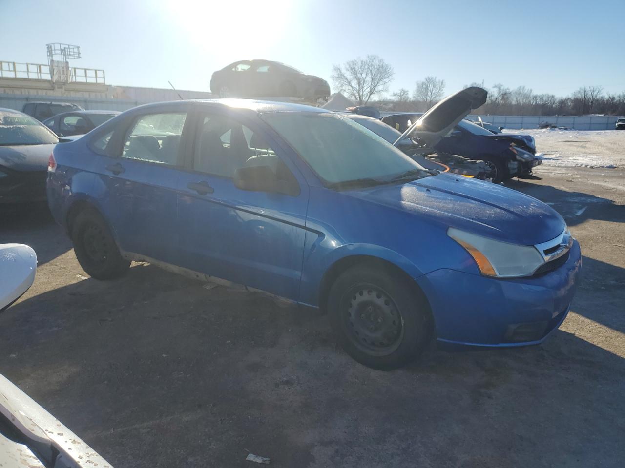 2011 Ford Focus VIN 1FAHP3EN7BW175842 Copart auction photo, rear end damage thumbnail 4
