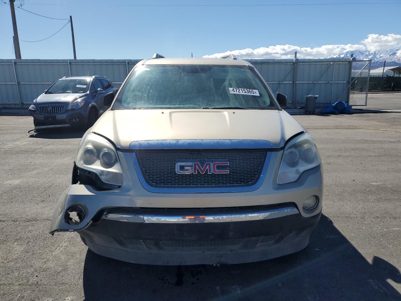 2010 GMC Acadia VIN 1GKLRLED6AJ167141 Copart auction photo, mechanical / front end damage thumbnail 5