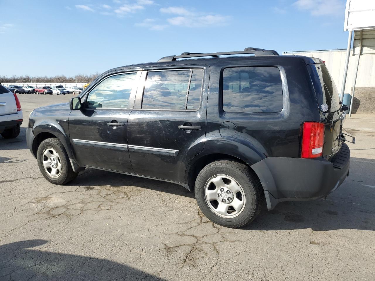 2010 Honda Pilot VIN 5FNYF4H22AB025869 Copart auction photo, side damage thumbnail 2