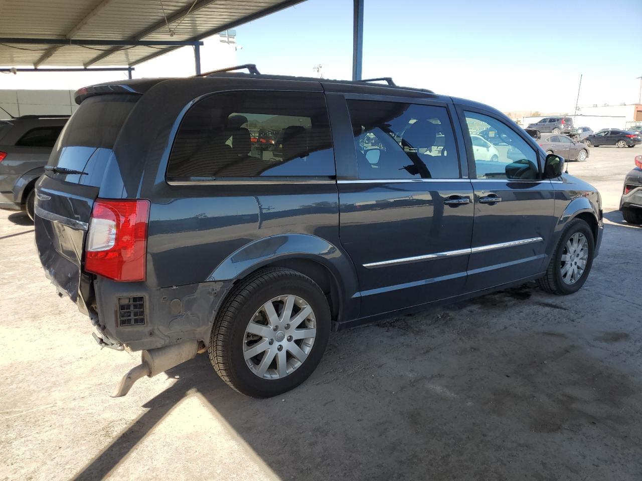2014 Chrysler Town & Country VIN 2C4RC1BG9ER126868 Copart auction photo, rear end damage thumbnail 3