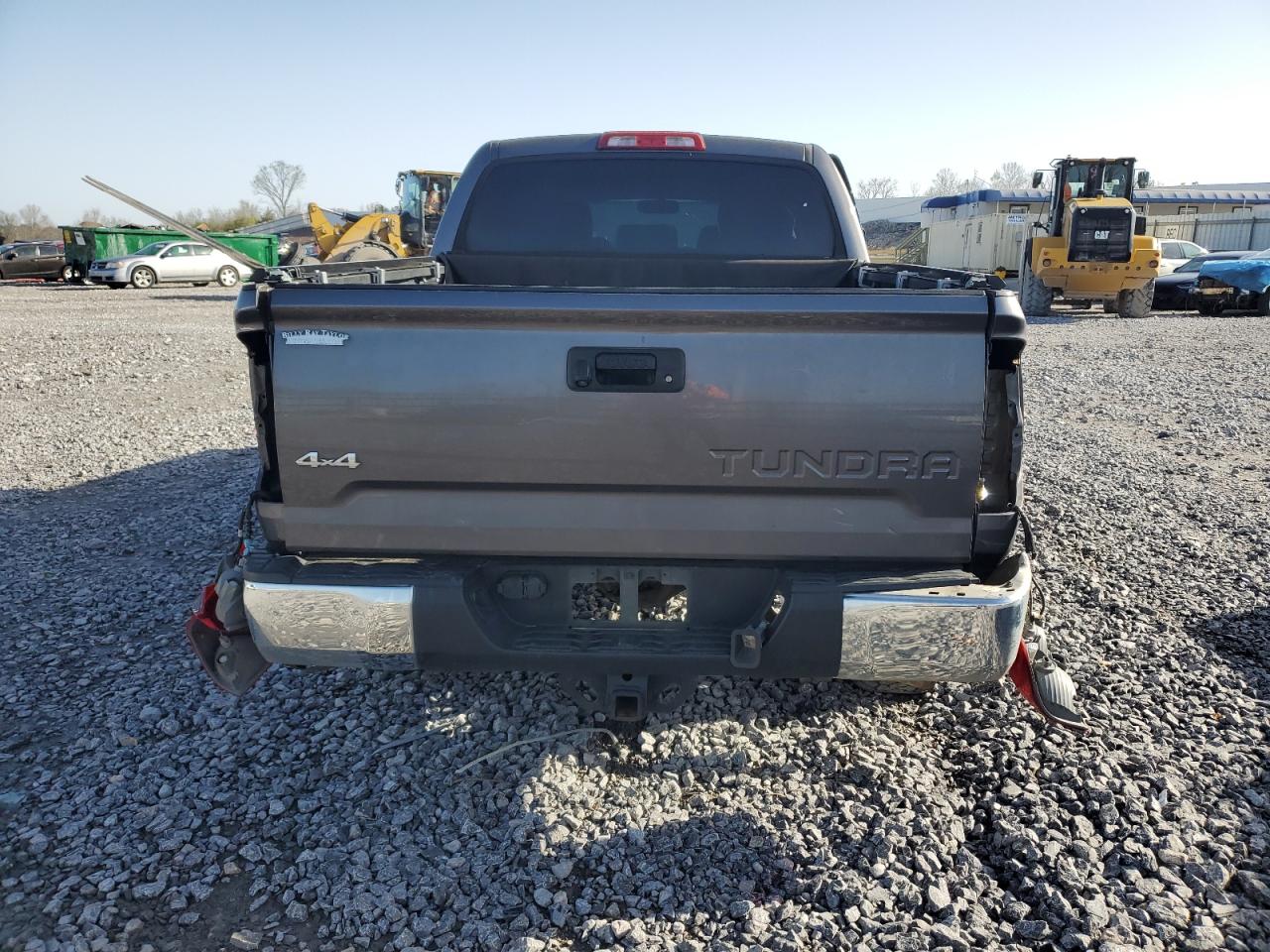2014 Toyota Tundra VIN 5TFDW5F19EX400425 Copart auction photo, side / rear end damage thumbnail 6