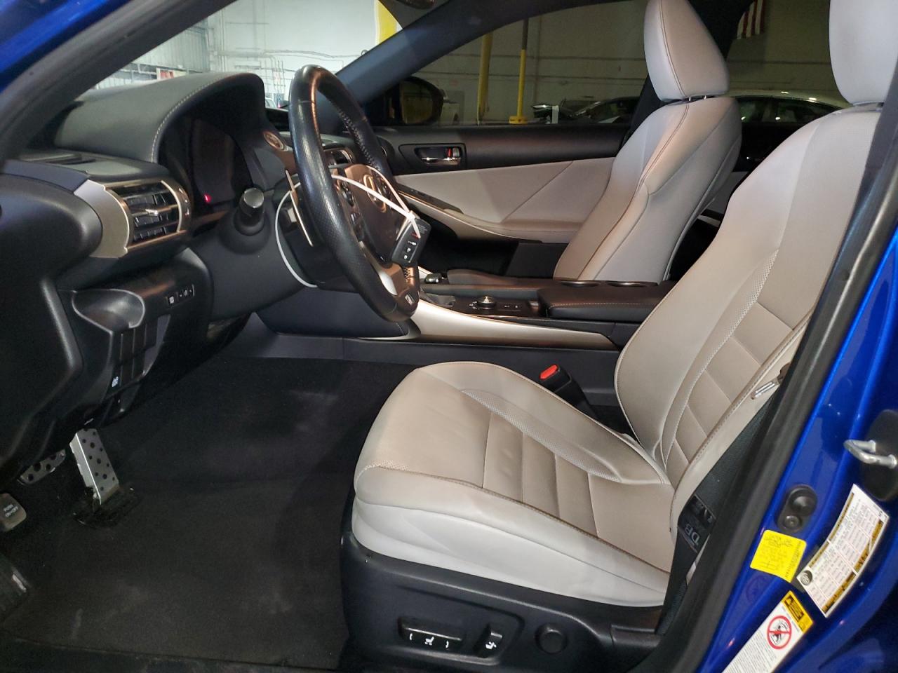 2016 Lexus IS VIN JTHBA1D24G5004071 Copart auction photo, front end / side damage thumbnail 7