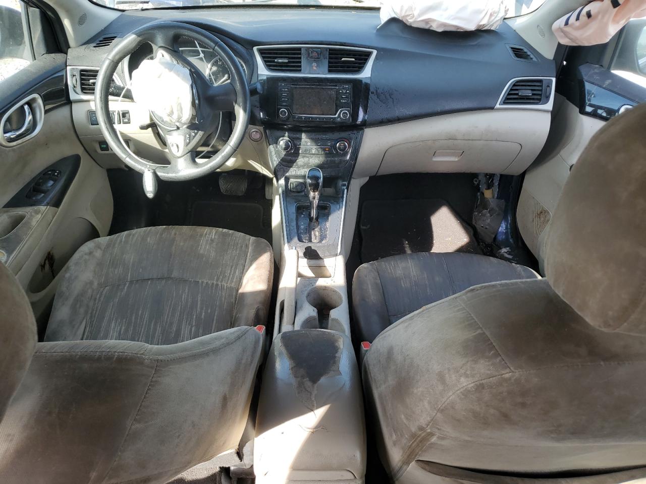 2016 Nissan Sentra VIN 3N1AB7AP8GL670432 Copart auction photo, front end / side damage thumbnail 8