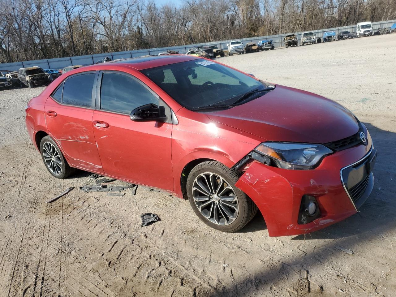 2014 Toyota Corolla VIN 2T1BURHE6EC150919 Copart auction photo, all over damage thumbnail 4