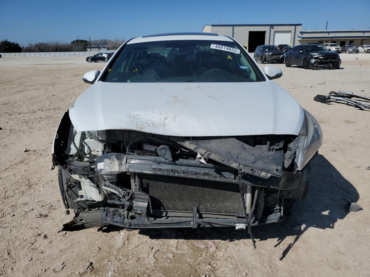 2017 Hyundai Sonata VIN 5NPE34AF4HH455956 Copart auction photo, front end / minor dent/scratches damage thumbnail 5