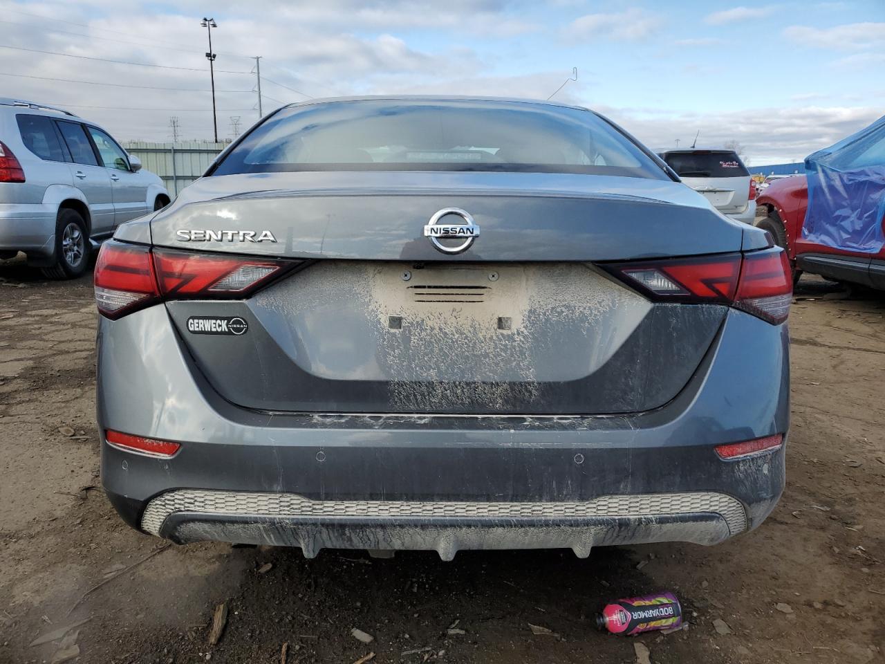 2023 Nissan Sentra VIN 3N1AB8BV8PY301530 Copart auction photo, front end / side damage thumbnail 6