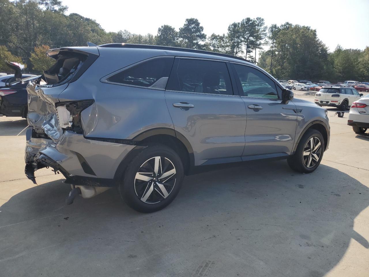 2021 KIA Sorento VIN 5XYRHDLF8MG060809 Copart auction photo, rear end damage thumbnail 3