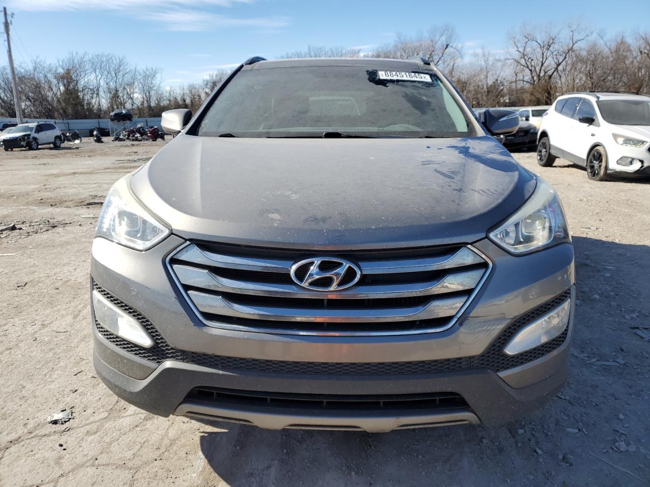 2014 Hyundai Santa Fe VIN 5XYZW3LA4EG201350 Copart auction photo, side / minor dent/scratches damage thumbnail 5