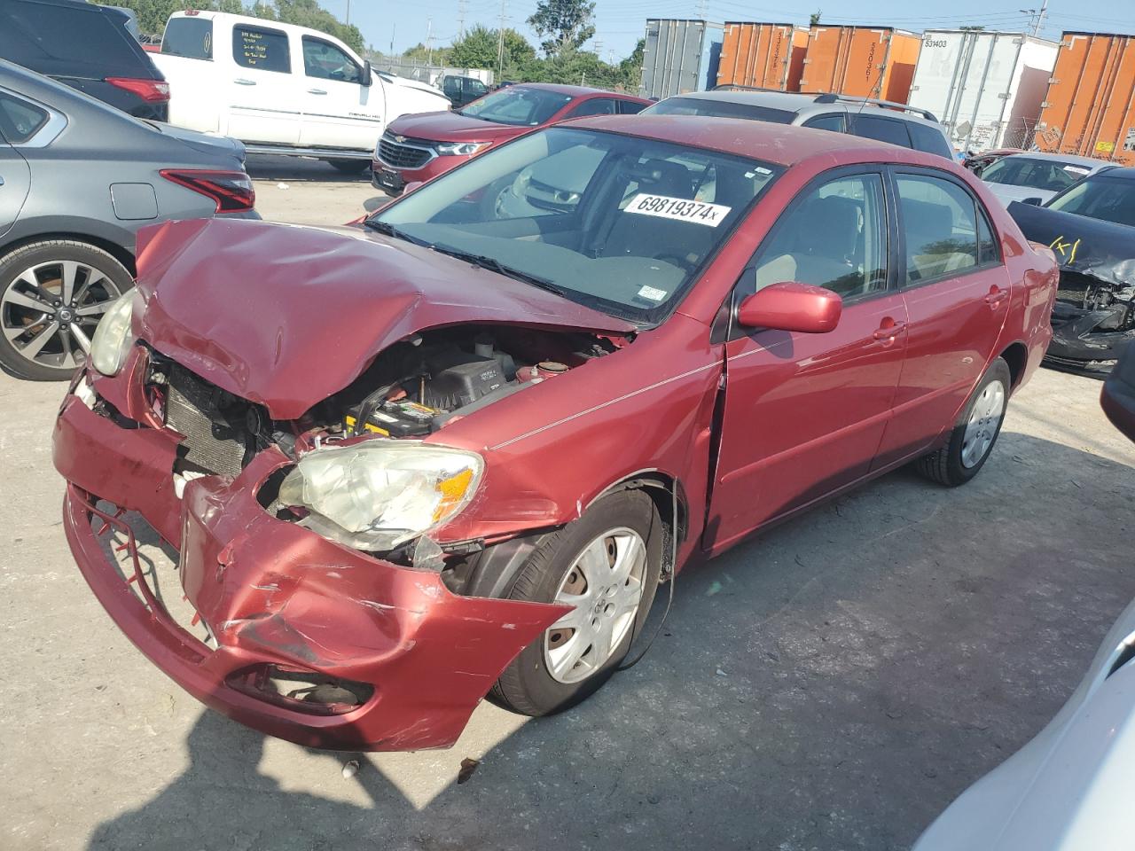 2006 Toyota Corolla VIN JTDBR32E860065891