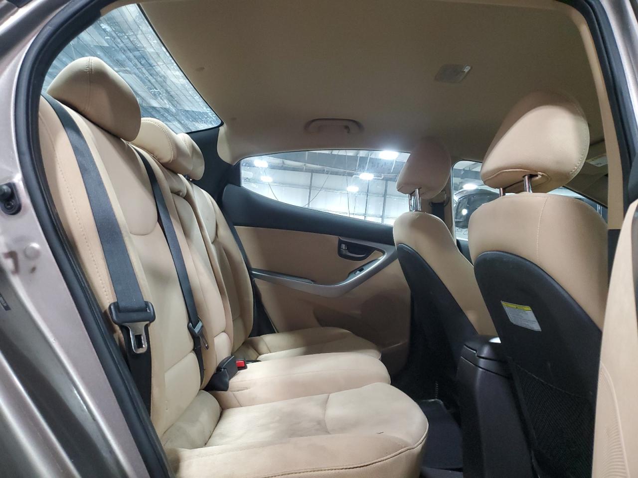 2013 Hyundai Elantra VIN 5NPDH4AE2DH395531 Copart auction photo, vandalism / hail damage thumbnail 10