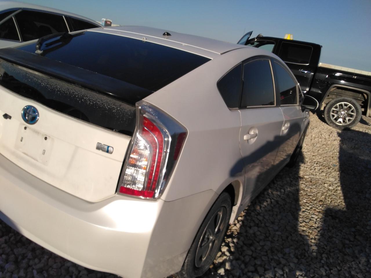 2013 Toyota Prius VIN JTDKN3DU5D0341537 Copart auction photo, front end damage thumbnail 3