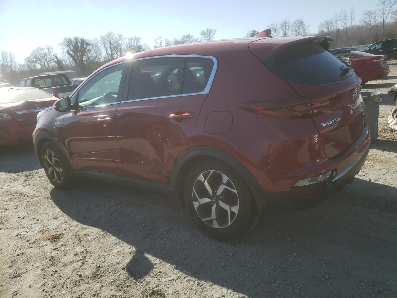 2020 KIA Sportage VIN KNDPMCAC5L7835293 Copart auction photo, all over damage thumbnail 2