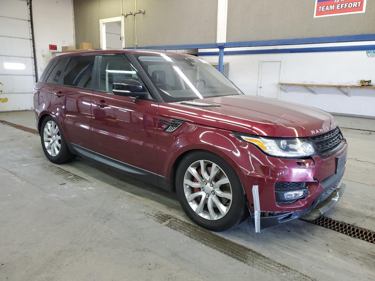2016 Land Rover Range Rover VIN SALWR2EF5GA590573 Copart auction photo, front end damage thumbnail 4
