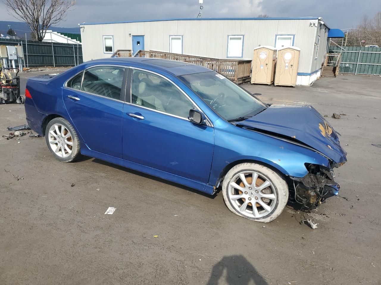 2006 Acura TSX VIN JH4CL96826C010542 Copart auction photo, front end damage thumbnail 4