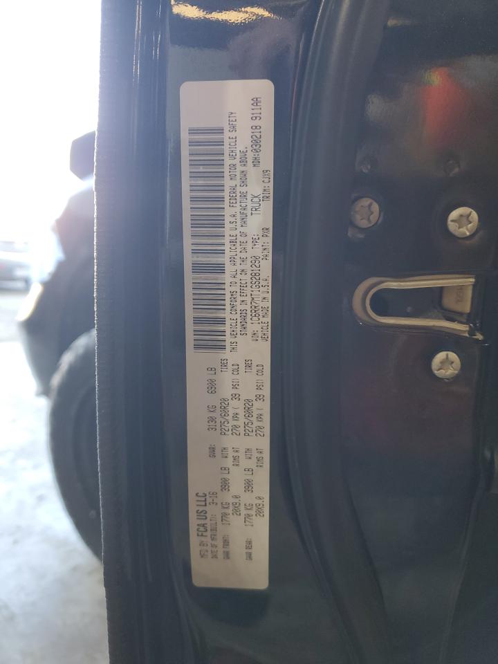 2016 RAM 1500 VIN 1C6RR7MT1GS281290 Copart auction photo, front end / side damage thumbnail 12